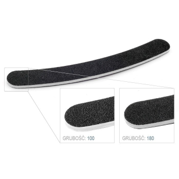 Activ PILNIK BANAN 100/180 CZARNY 1szt
